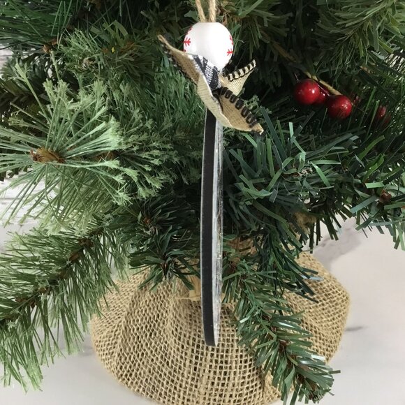 Making a List Chicken it Twice Christmas Ornament 3.5” Round - Picture 3 of 6